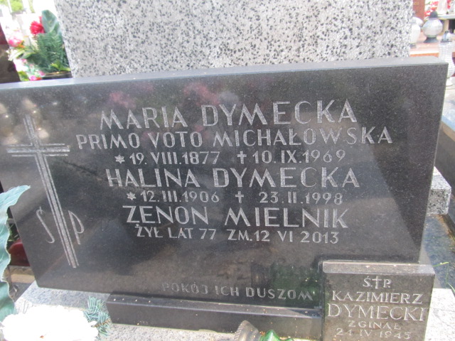 Helena Dymecka-Mielnik Kielce - Grobonet - Wyszukiwarka osób pochowanych