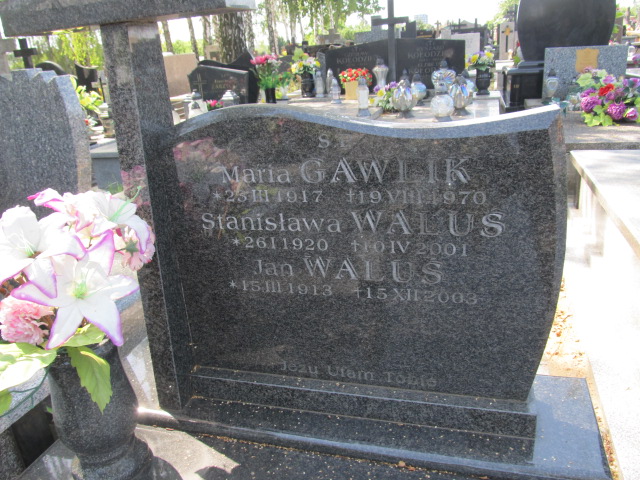 Jan Waluś 1913 Kielce - Grobonet - Wyszukiwarka osób pochowanych