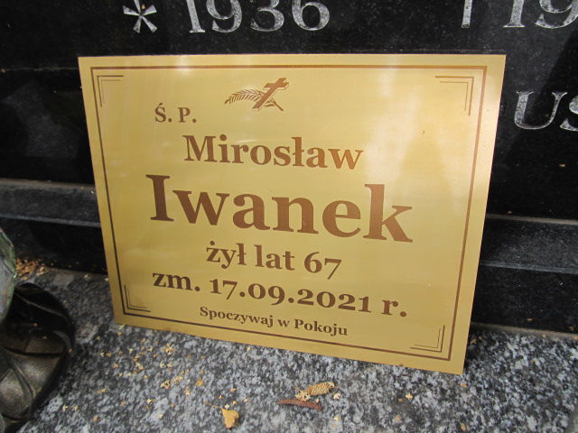 Mirosław Iwanek Kielce - Grobonet - Wyszukiwarka osób pochowanych