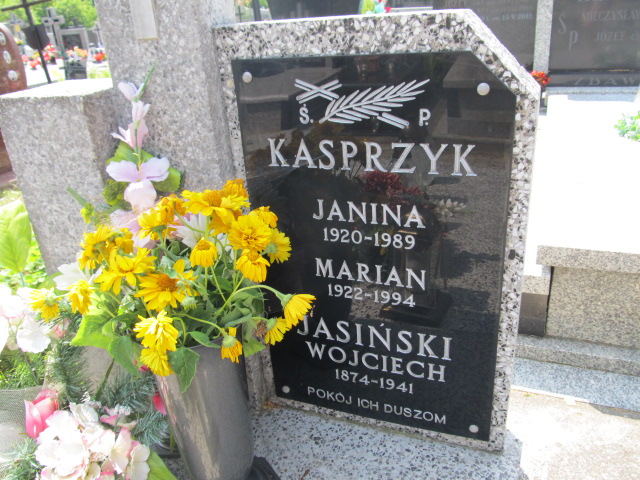 Marian Kasprzyk 1921 Kielce - Grobonet - Wyszukiwarka osób pochowanych