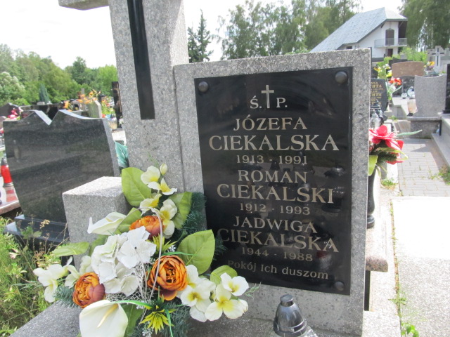 Jadwiga Ciekalska 1943 Kielce - Grobonet - Wyszukiwarka osób pochowanych