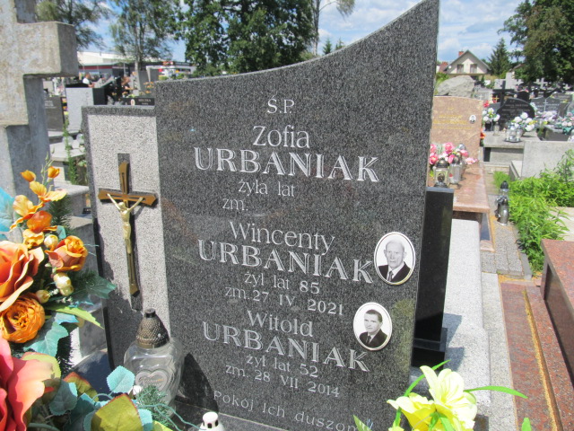Zofia Urbaniak Kielce - Grobonet - Wyszukiwarka osób pochowanych