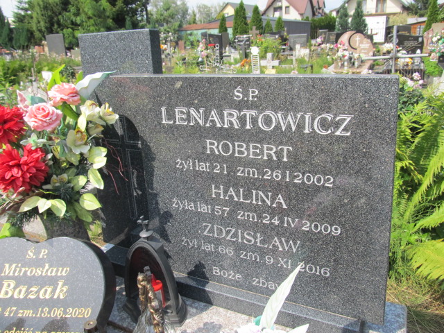 Robert Lenartowicz Kielce - Grobonet - Wyszukiwarka osób pochowanych