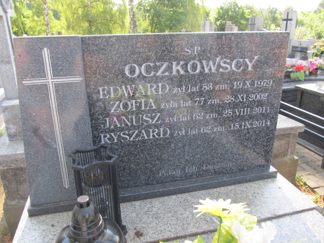 Edward Oczkowski Kielce - Grobonet - Wyszukiwarka osób pochowanych