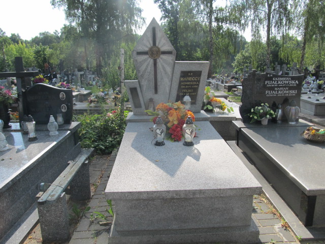 Grób Agnieszka Manecka