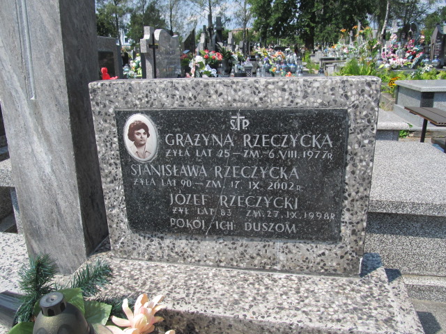 Stanisława Rzeczycka Kielce - Grobonet - Wyszukiwarka osób pochowanych