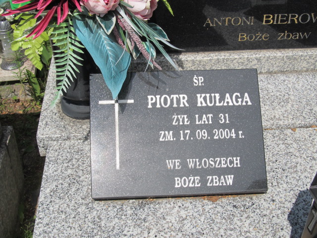 Piotr Kułaga Kielce - Grobonet - Wyszukiwarka osób pochowanych