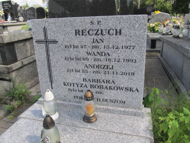 Andrzej Reczuch Kielce - Grobonet - Wyszukiwarka osób pochowanych