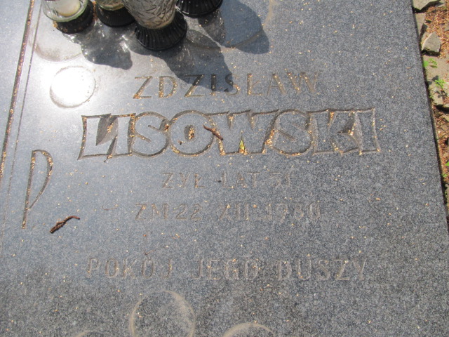 Zdzisław Lisowski Kielce - Grobonet - Wyszukiwarka osób pochowanych