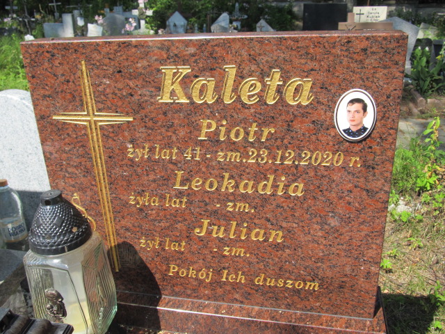 Piotr Kaleta Kielce - Grobonet - Wyszukiwarka osób pochowanych