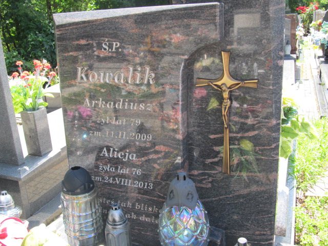 Alicja Kowalik Kielce - Grobonet - Wyszukiwarka osób pochowanych
