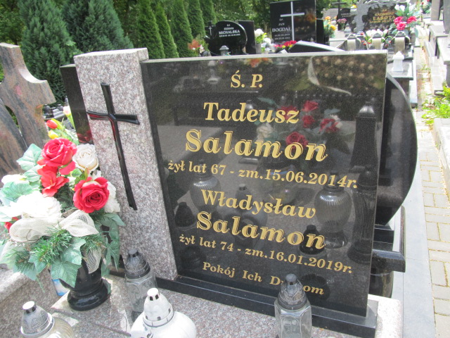 Tadeusz Salamon Kielce - Grobonet - Wyszukiwarka osób pochowanych