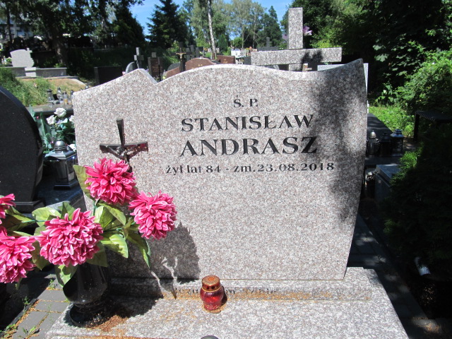 Stanisław Andrasz Kielce - Grobonet - Wyszukiwarka osób pochowanych