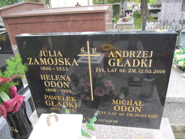 Andrzej Gładki Kielce - Grobonet - Wyszukiwarka osób pochowanych