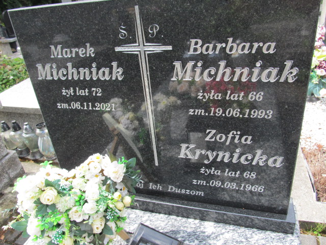 Barbara Michniak Kielce - Grobonet - Wyszukiwarka osób pochowanych