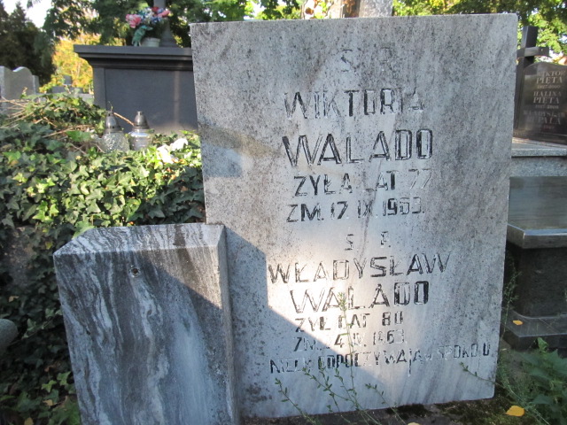 Wiktoria Walado Kielce - Grobonet - Wyszukiwarka osób pochowanych