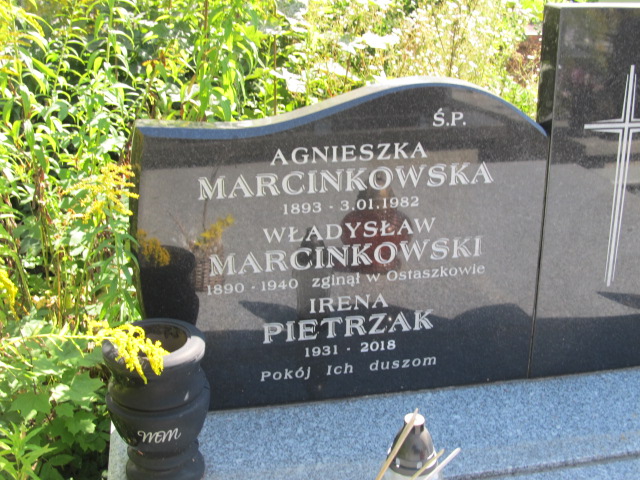 Irena Pietrzak 1930 Kielce - Grobonet - Wyszukiwarka osób pochowanych