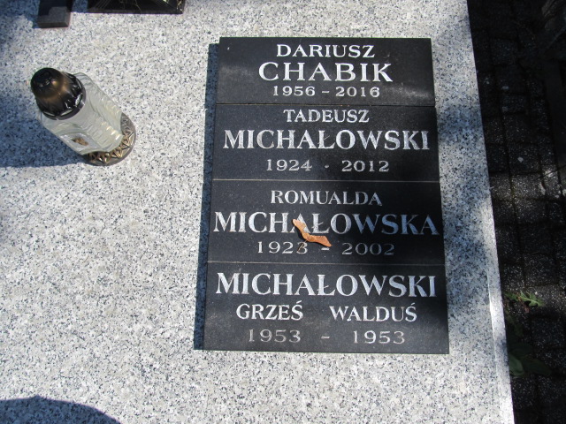 Tadeusz Michałowski 1923 Kielce - Grobonet - Wyszukiwarka osób pochowanych