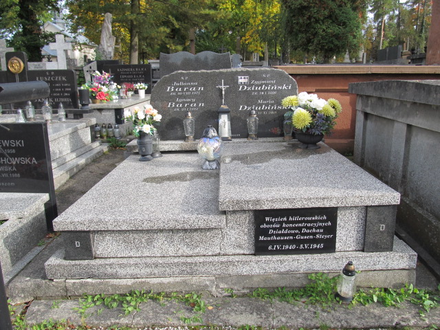 Grób Zygmunt Dziubiński