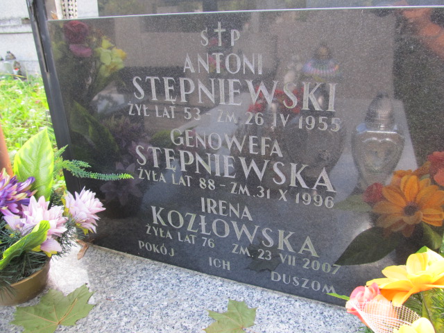 Krzysztof Kozłowski Kielce - Grobonet - Wyszukiwarka osób pochowanych