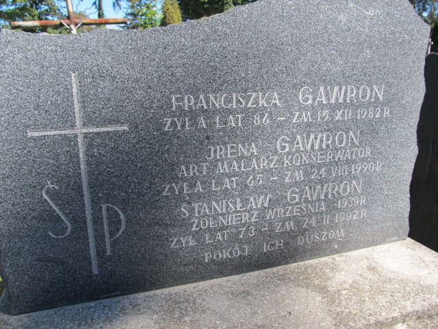 Franciszka Gawron Kielce - Grobonet - Wyszukiwarka osób pochowanych