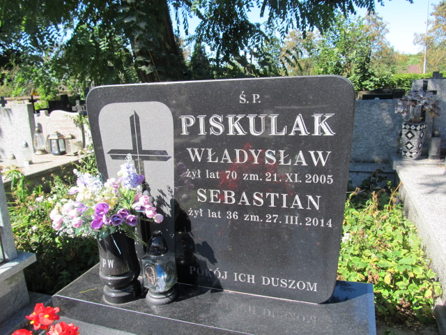 Władysław Piskulak Kielce - Grobonet - Wyszukiwarka osób pochowanych