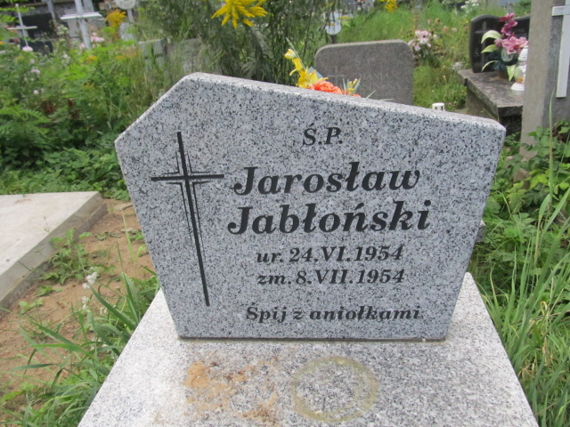 Jarosław Jabłoński 1954 Kielce - Grobonet - Wyszukiwarka osób pochowanych