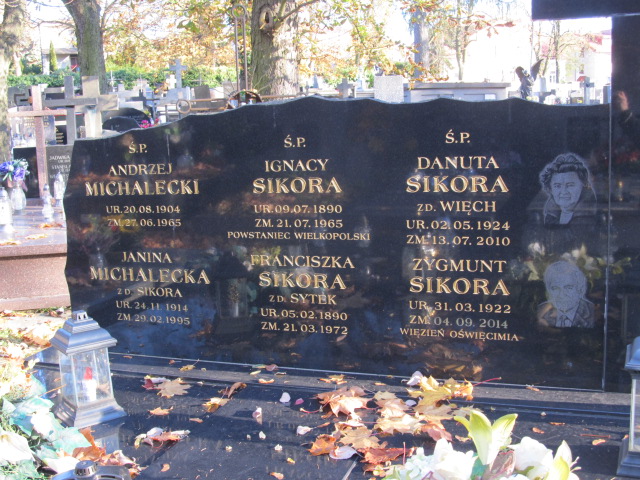 Franciszka Sikora 1890 Kielce - Grobonet - Wyszukiwarka osób pochowanych