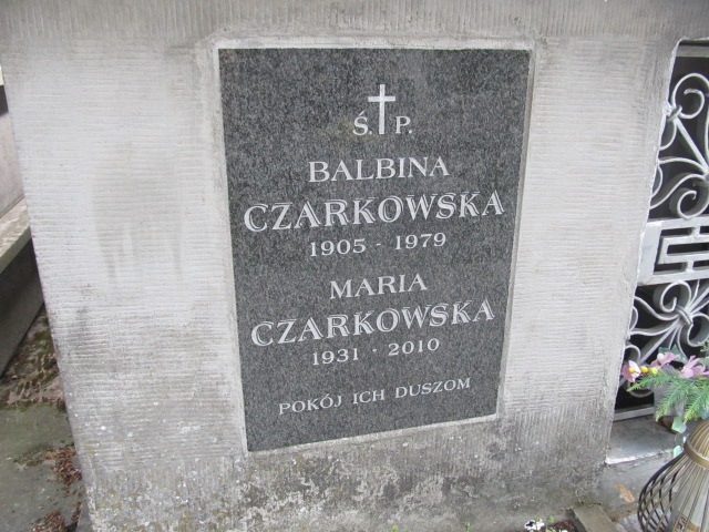 Maria Czarkowska 1930 Kielce - Grobonet - Wyszukiwarka osób pochowanych