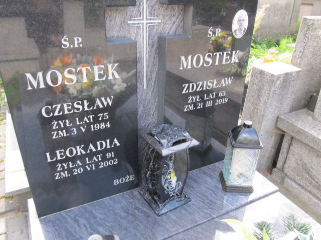 Zdzisław Mostek Kielce - Grobonet - Wyszukiwarka osób pochowanych