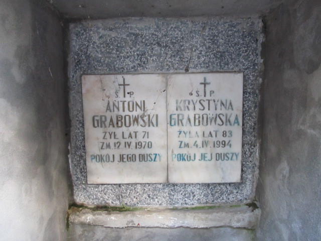 Krystyna Grabowska Kielce - Grobonet - Wyszukiwarka osób pochowanych