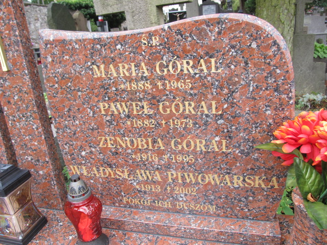 Maria Góral 1887 Kielce - Grobonet - Wyszukiwarka osób pochowanych