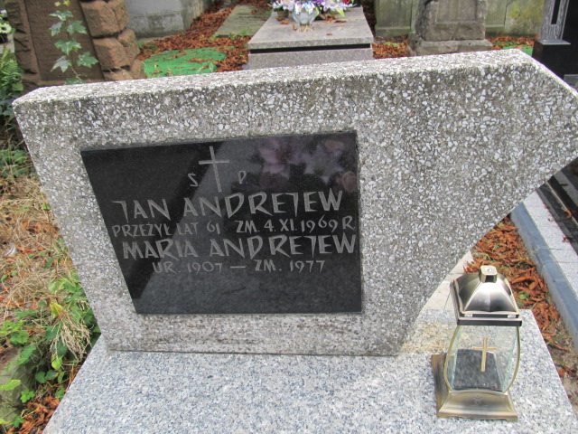 Maria Andrejew 1906 Kielce - Grobonet - Wyszukiwarka osób pochowanych