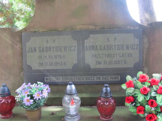 Anna Gabrysiewicz Kielce - Grobonet - Wyszukiwarka osób pochowanych