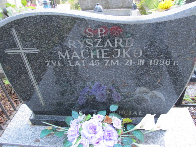 Ryszard Machejko Kielce - Grobonet - Wyszukiwarka osób pochowanych