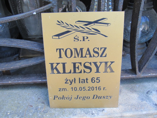 Stanisław Klesyk Kielce - Grobonet - Wyszukiwarka osób pochowanych