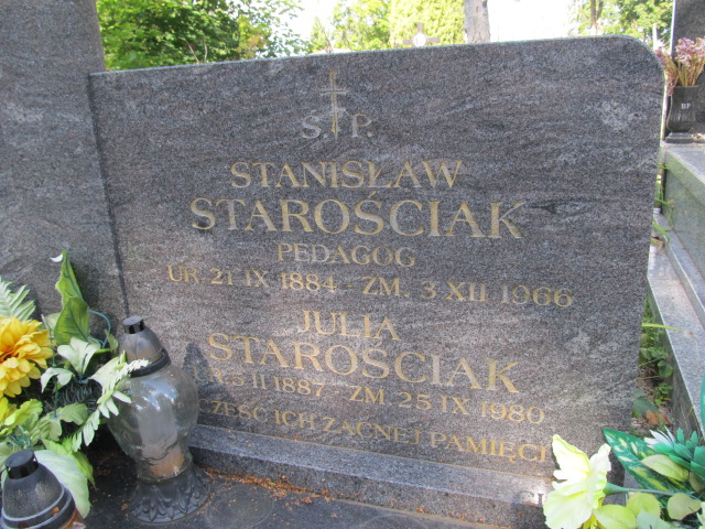 Stanisław Starościak 1884 Kielce - Grobonet - Wyszukiwarka osób pochowanych