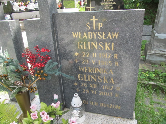 Weronika Glińska 1917 Kielce - Grobonet - Wyszukiwarka osób pochowanych