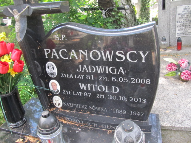 Jadwiga Pacanowska Kielce - Grobonet - Wyszukiwarka osób pochowanych