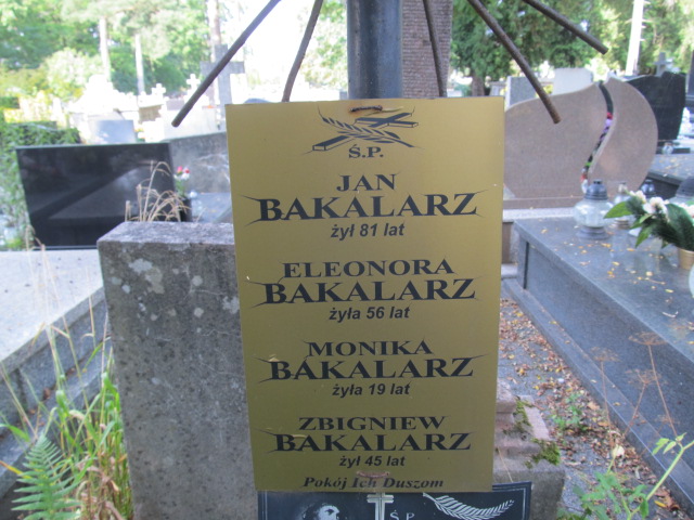 Monika Bakalarz Kielce - Grobonet - Wyszukiwarka osób pochowanych