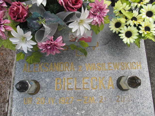 Aleksandra Bielecka 1927 Kielce - Grobonet - Wyszukiwarka osób pochowanych