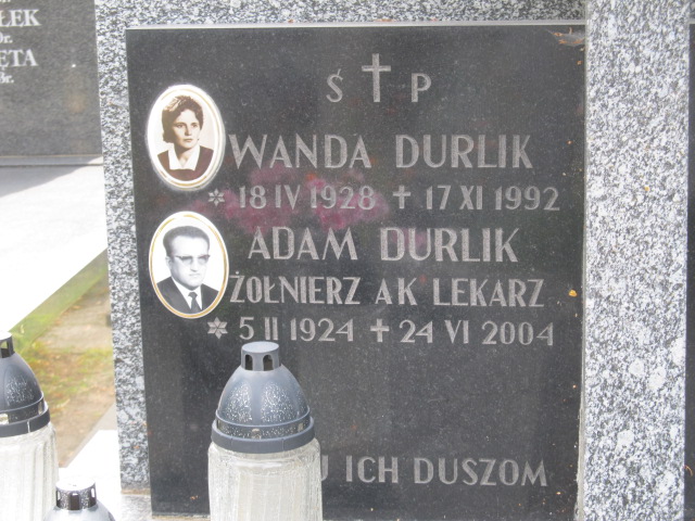 Adam Durlik 1924 Kielce - Grobonet - Wyszukiwarka osób pochowanych